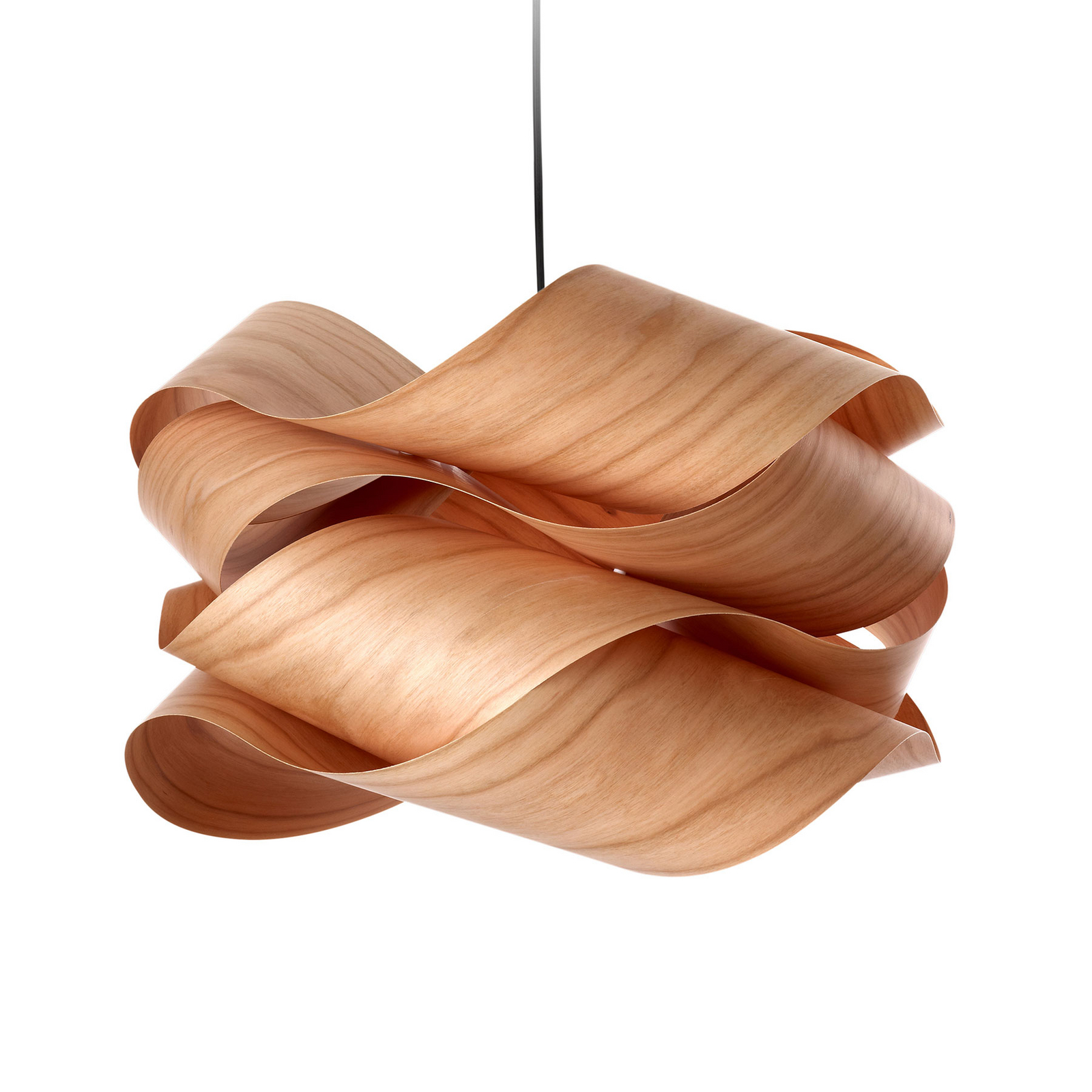 LZF Link hanglamp, kabel zwart Ø 69cm kersenboom